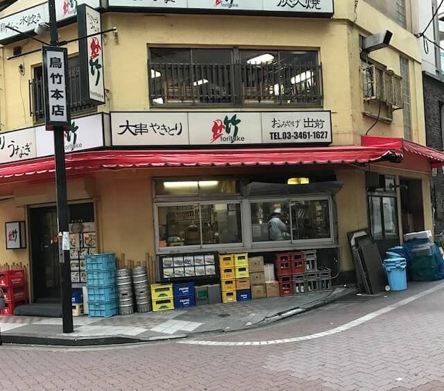 鳥竹@渋谷の店舗外観