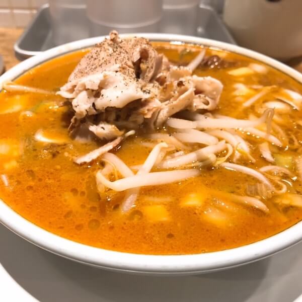 バラそば屋、中野、味噌ラーメンアップ