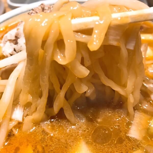 バラそば屋、中野、麺