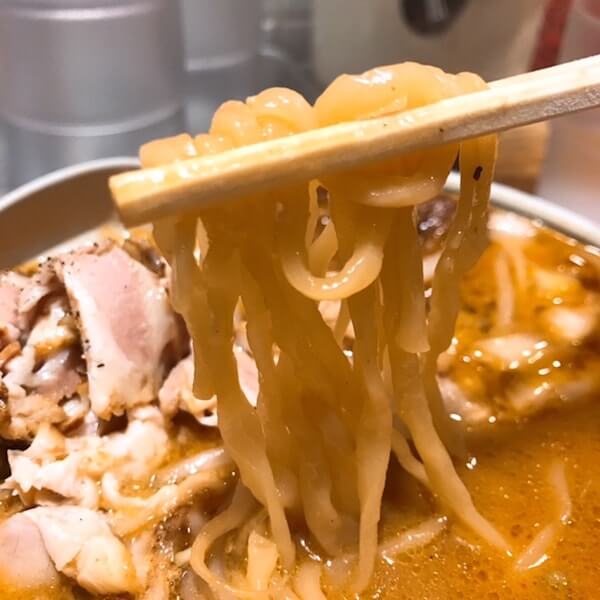 バラそば屋、中野、麺