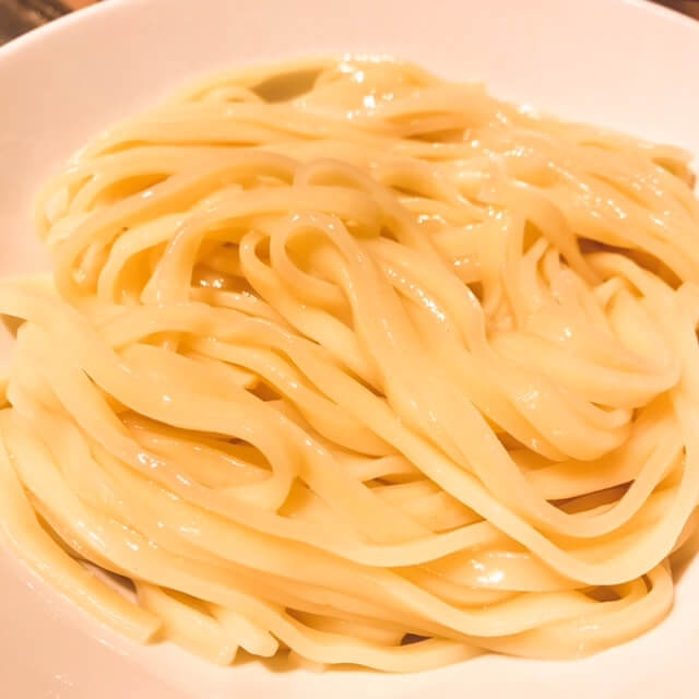 頑者、池袋、特製つけ麺の麺