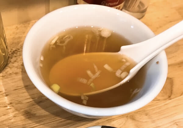 昇龍の中華スープ