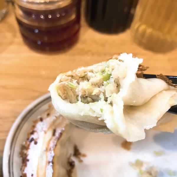 昇龍の餃子の具