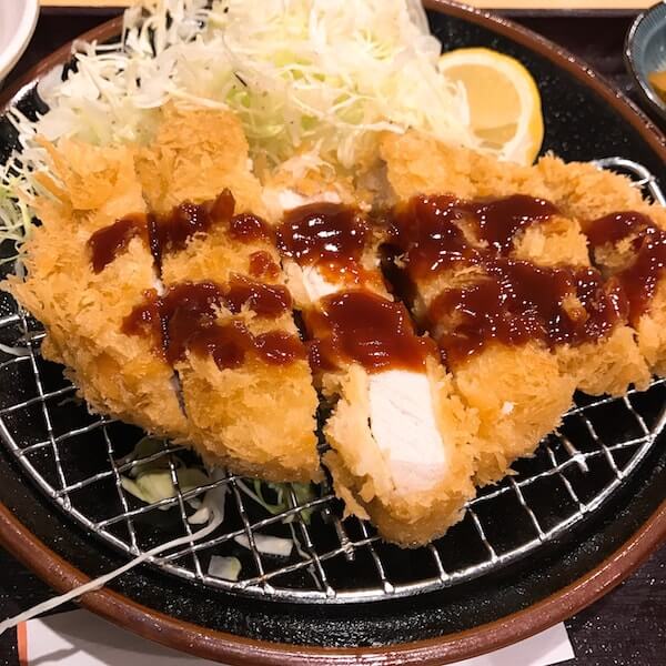 池袋、とんかつ大吉、ソース