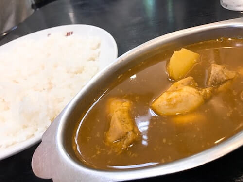 デリー上野店のデリーカレー