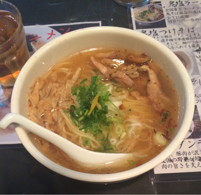 鬼そば 藤谷 渋谷塩ラーメン 