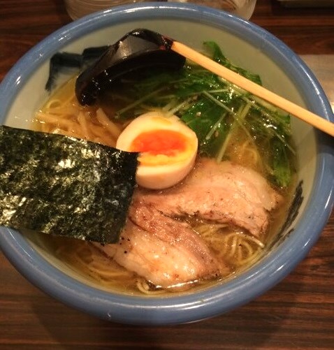 阿夫利ゆず塩ラーメン　目黒駅・原宿駅