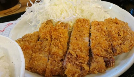 高コスパなとんかつを1人新橋で食べるなら「まるや」へ