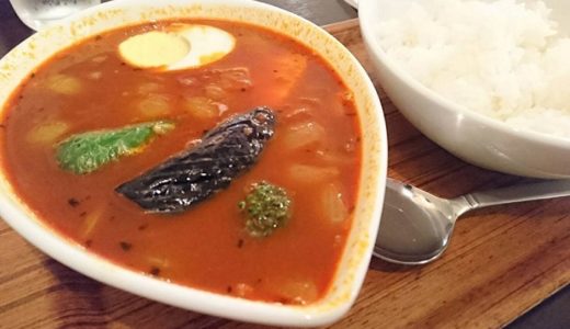 黒と赤が選べるコクのある神保町のスープカレー「オードリー」