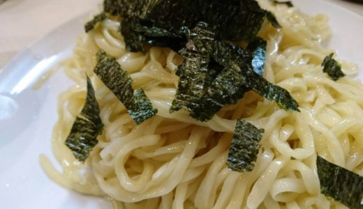 らぁめんほりうち。新橋でのど越し最高のざるラーメンはいかが？