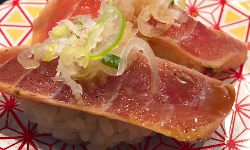 【もり一@神保町】安い美味い回転寿司さん！ひとりOK