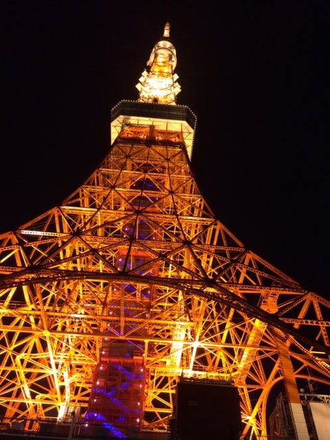 東京タワー夜景