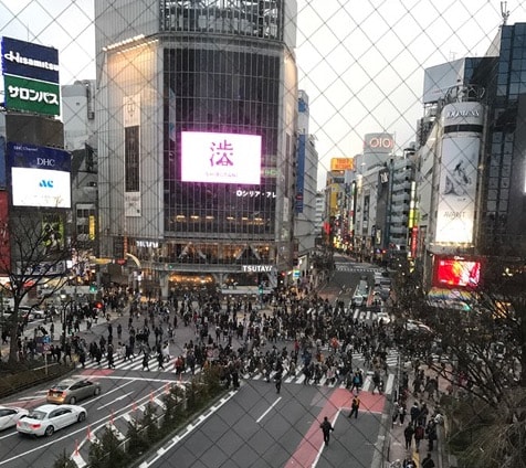 渋谷スクランブル交差