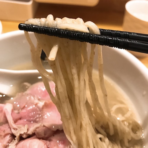 錦糸町真鯛ラーメン麺魚麺